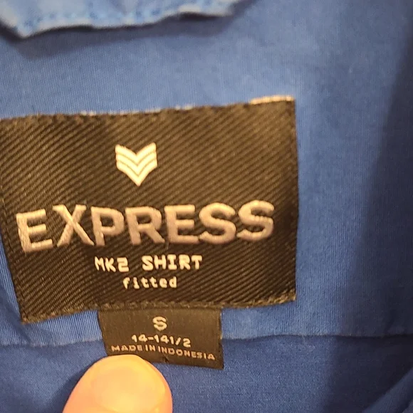 Express MK2 Military collar dress shirt - Picture 5 of 7